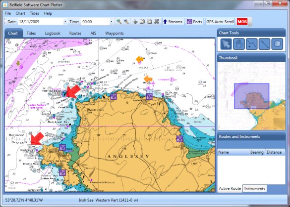 Marine Charting Software